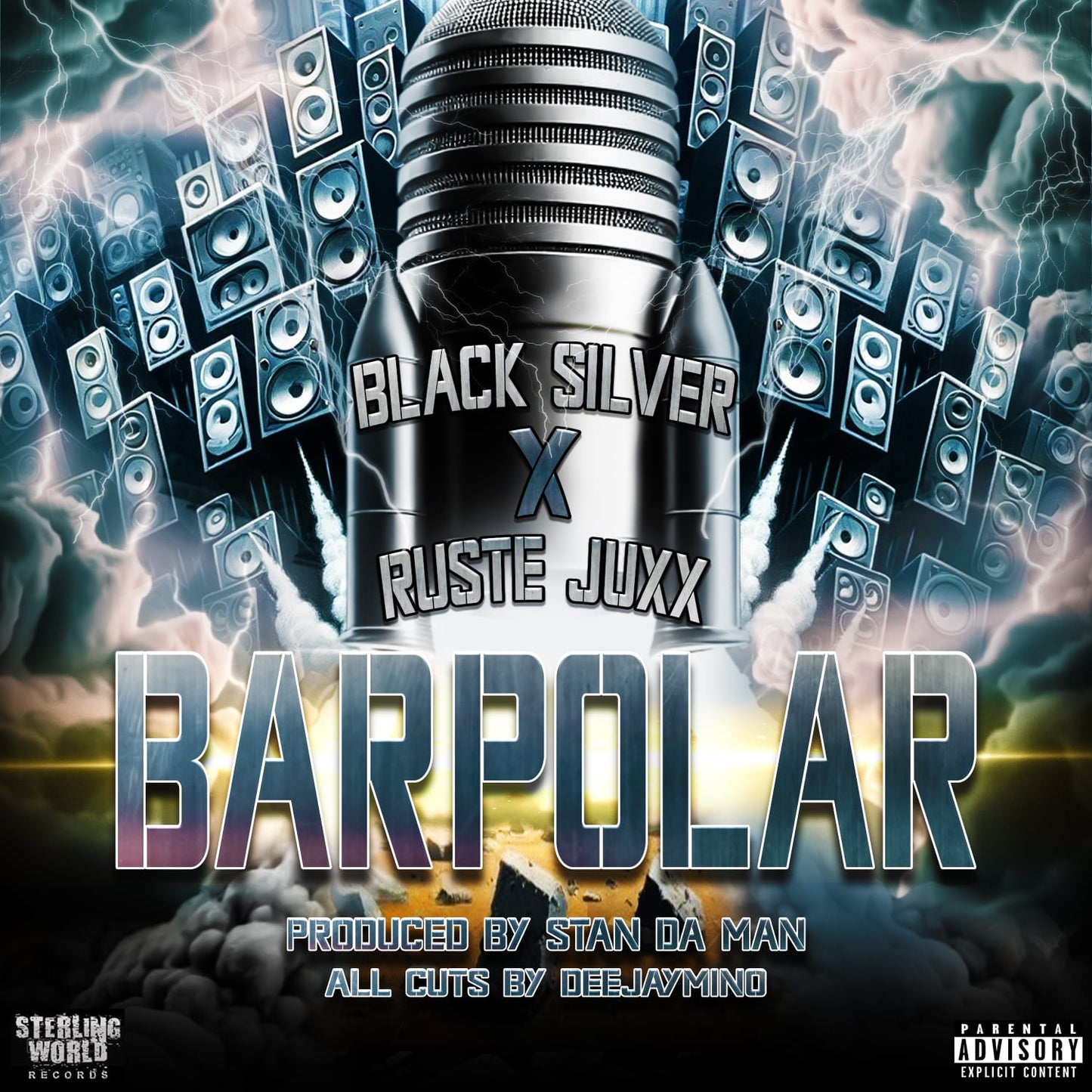 BARPOLAR 12" short run vinyl by Black Silver and Ruste Juxx
