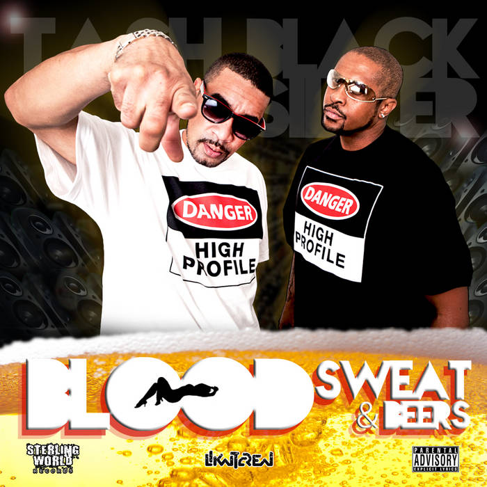 Black Silver & Tash "Blood Sweat & Beers" LP Featuring Ras Kass, Prince Po, Spice 1, Kool Keith, Tristate, King T and many more